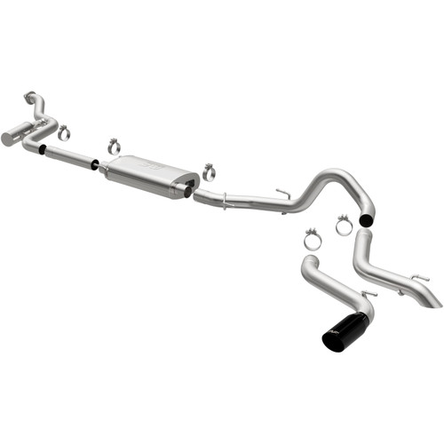 MagnaFlow 19678 Overland Series Black Chrome Cat-Back Exhaust System for 2024-2025 Toyota Tacoma 2.4L