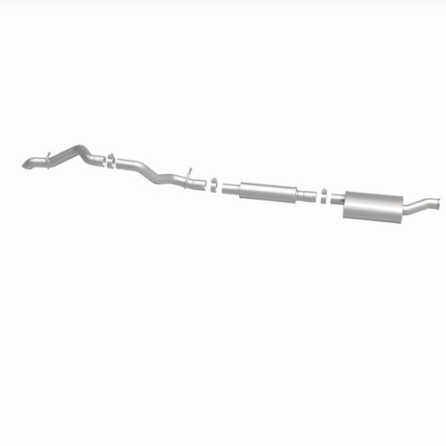MagnaFlow 19592 Overland Series Cat-Back Exhaust System for 2018-2026 Jeep Wrangler JL 3.6L