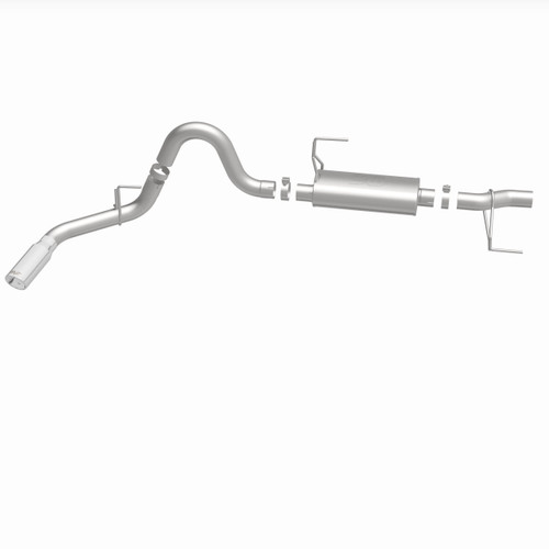 MagnaFlow Street Series Polished Cat-Back Exhaust System 19590 for 2021-2026 Ford F-150 3.5L PowerBoost