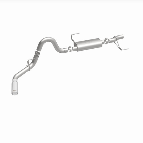 MagnaFlow Street Series Polished Cat-Back Exhaust System 19590 for 2021-2026 Ford F-150 3.5L PowerBoost