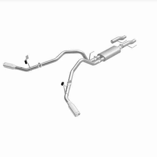 MagnaFlow 19564 Street Series Polished Cat-Back Exhaust System for 2015-2026 Ford F-150