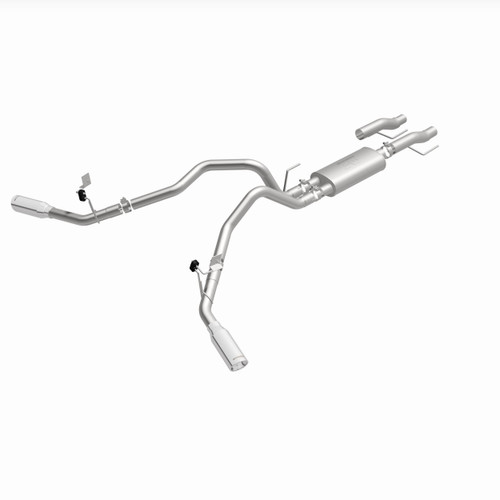 MagnaFlow 19564 Street Series Polished Cat-Back Exhaust System for 2015-2026 Ford F-150