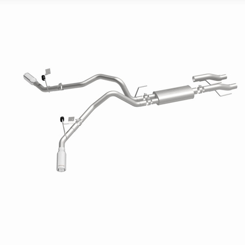 MagnaFlow 19564 Street Series Polished Cat-Back Exhaust System for 2015-2026 Ford F-150