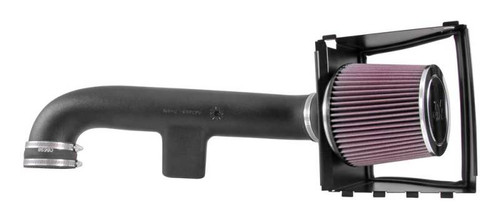 K&N 57-2591 57 Series FIPK Performance Air Intake System for 2015-2017 Ford F-150 - Red Cotton Gauze Filter, Gen II