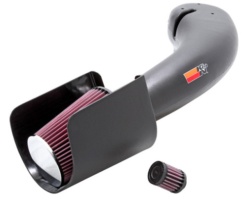 K&N 57-3027 57 Series FIPK Performance Air Intake System for 1988-1995 Chevrolet, GMC C1500, C2500, C3500, K2500, K2500 Suburban, K3500, V30, V3500 - Red Cotton Gauze Filter, Gen II