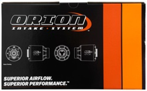 K&N 54-5000 Universal Shielded Air Intake System - Red Cotton Gauze Filter, Heat Shield Housing