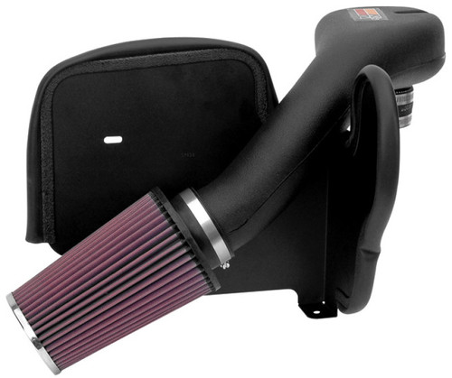 K&N 57-1518 FIPK Performance Air Intake System for 1996-2001 Jeep Cherokee - Red Oiled Cotton Filter, CARB Legal