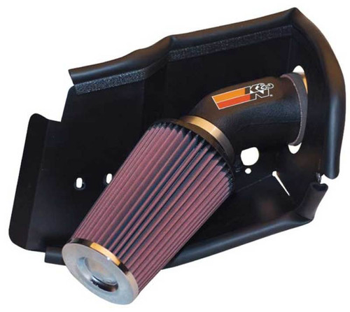K&N 57-1000 FIPK Performance Air Intake System for 1992-1999 BMW 323i/325i/328i/M3 - Red Oiled Cotton Filter, CARB Legal