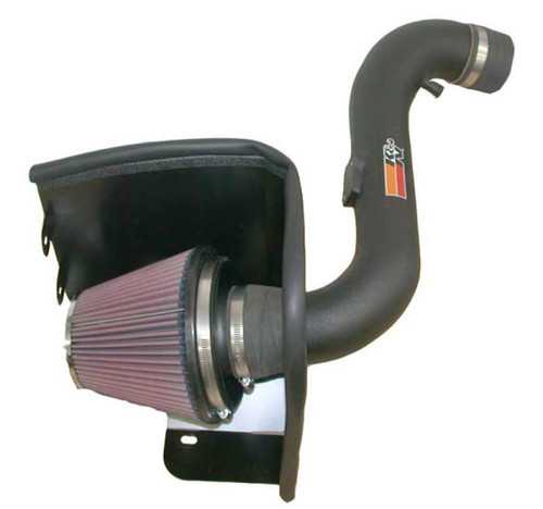 K&N 57-2564 57 Series FIPK Performance Air Intake System for 2004-2005 Ford, Mercury Explorer, Mountaineer - Red Cotton Gauze Filter, Gen II