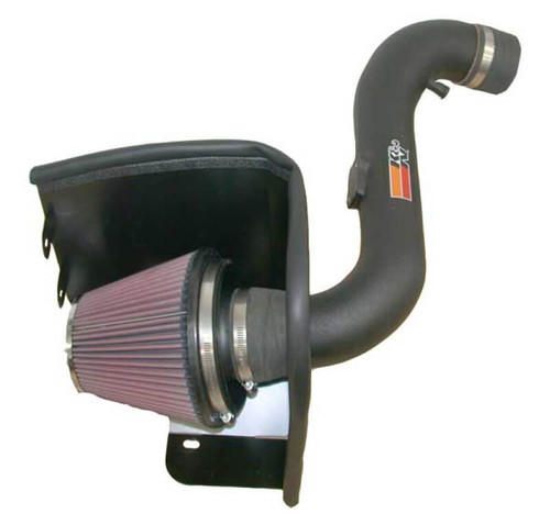 K&N 57-2564 57 Series FIPK Performance Air Intake System for 2004-2005 Ford, Mercury Explorer, Mountaineer - Red Cotton Gauze Filter, Gen II
