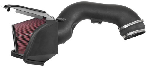 K&N 57-2597 57 Series FIPK Performance Air Intake System for 2017-2019 Ford F-250 Super Duty, F-350 Super Duty, F-450 Super Duty - Red Cotton Gauze Filter, Gen II