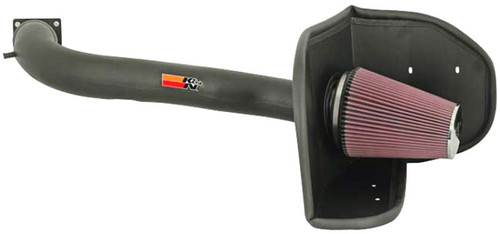 K&N 57-2570 57 Series FIPK Performance Air Intake System for 2005-2006 Ford Excursion, F-250 Super Duty, F-350, F-350 Super Duty - Red Cotton Gauze Filter, Gen II
