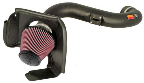 K&N 57-2573 57 Series FIPK Performance Air Intake System for 2006-2008 Ford Explorer - Red Cotton Gauze Filter, Gen II