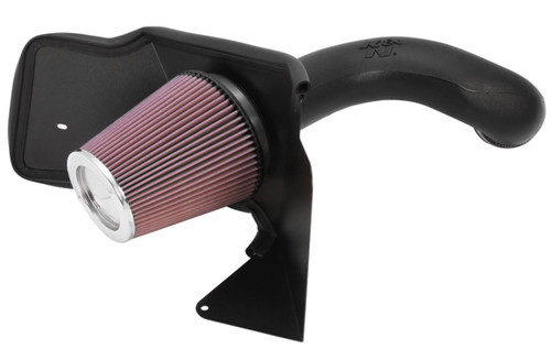 K&N 57-3021-1 57 Series FIPK Performance Air Intake System for 1999-2004 Chevrolet, GMC Sierra 1500, Silverado 1500, Silverado 2500 - Red Cotton Gauze Filter, Gen II