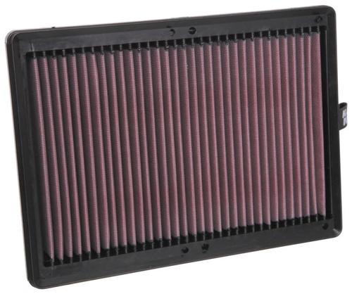 K&N High-Flow Air Filter 33-5075 for 2015-2025 Hyundai Kia Palisade Santa Fe Sorento - Panel Replacement Filter
