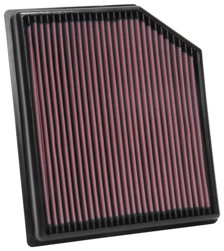 K&N High-Flow Air Filter 33-5077 for 2018-2025 Dodge Durango Jeep Grand Cherokee - Panel Replacement Filter