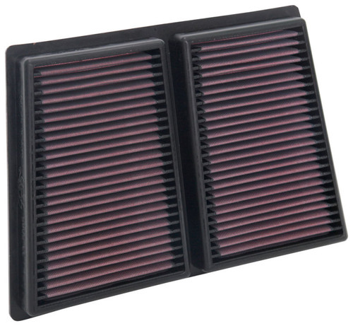 K&N High-Flow Air Filter 33-5085 for 2017-2025 Alfa Romeo Giulia Stelvio - Panel Replacement Filter