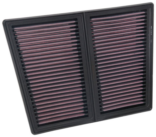 K&N High-Flow Air Filter 33-5085 for 2017-2025 Alfa Romeo Giulia Stelvio - Panel Replacement Filter