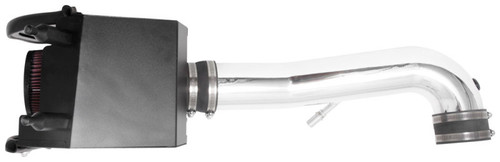 K&N 77-1576KP Typhoon Cold Air Intake System for 2018-2026 Jeep Gladiator Wrangler - Bright Mirrored Tube, Red Filter, 8.8 HP Gain