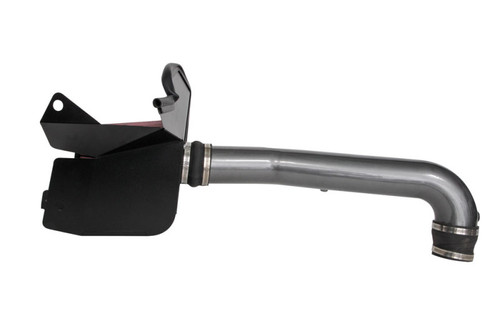 K&N 77-1586KC Typhoon Cold Air Intake System for 2019-2026 Ram 1500 - Gunmetal Gray Tube, Red Filter, 13.45 HP Gain