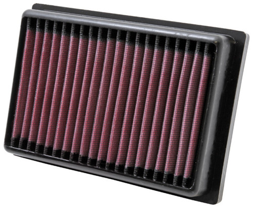 K&N CM-9910 Panel Replacement Air Filter for 2010-2026 Can-Am Ryker - Red Cotton Gauze, Lifetime Warranty