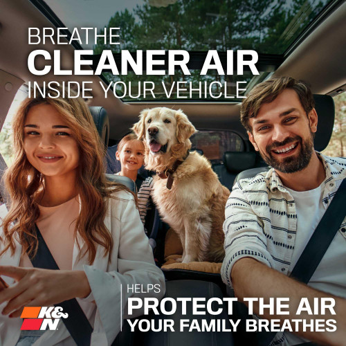 K&N VF2071 Washable Cabin Air Filter for 2014-2026 Chevrolet Silverado GMC Sierra Tahoe