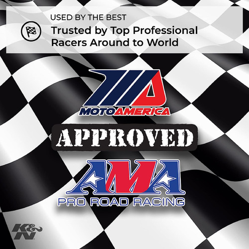 K&N DU-1112 Panel Replacement Air Filter for 2012-2025 Ducati Panigale Streetfighter - Red Cotton Gauze, Lifetime Warranty