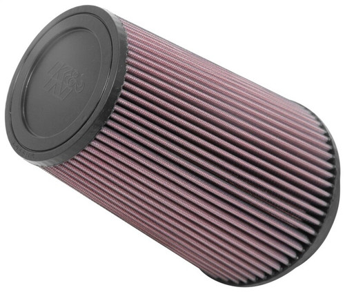 K&N RU-2815 Universal Clamp-On Air Filter - Round Tapered, Cotton Gauze, 6.5" OD x 8.75" H