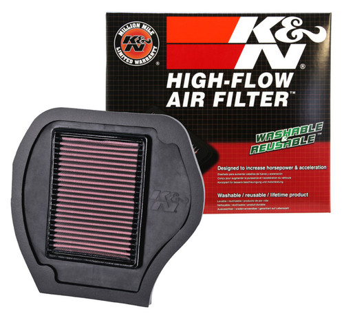 K&N YA-7007 Panel Replacement Air Filter for 2007-2015 Yamaha Grizzly 550 700