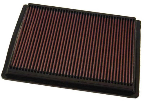 K&N DU-9001 Panel Replacement Air Filter for 2001-2008 Ducati Monster 1000 620 800 - Red Cotton Gauze, Lifetime Warranty