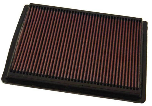 K&N DU-9001 Panel Replacement Air Filter for 2001-2008 Ducati Monster 1000 620 800 - Red Cotton Gauze, Lifetime Warranty