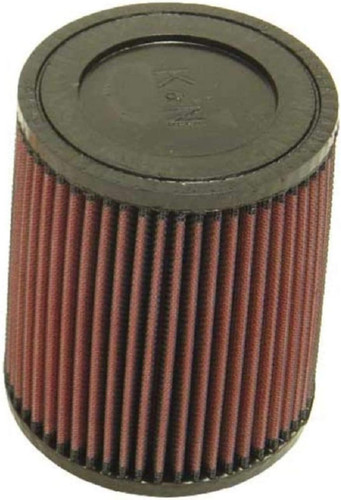 K&N RU-3560 Universal Clamp-On Air Filter - Round Tapered, Cotton Gauze, 5.125" OD x 6" H