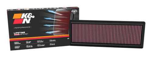 K&N High-Flow Air Filter 33-5148 for 2023-2026 Ford Bronco Sport Escape - Panel Replacement Filter