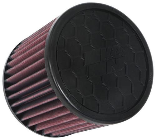 K&N E-0634 Round Replacement Air Filter for 2021-2026 Ford F-250 F-350 Super Duty - Red Cotton Gauze, Lifetime Warranty