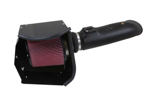 K&N 57-2582 57 Series FIPK Performance Air Intake System for 2011-2016 Ford F-250 Super Duty, F-350 Super Duty, F-450 Super Duty, F-550 Super Duty - Red Cotton Gauze Filter, Gen II