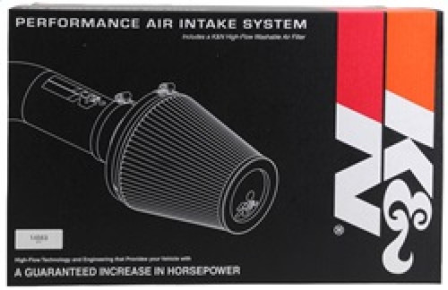 K&N 57-2582 57 Series FIPK Performance Air Intake System for 2011-2016 Ford F-250 Super Duty, F-350 Super Duty, F-450 Super Duty, F-550 Super Duty - Red Cotton Gauze Filter, Gen II