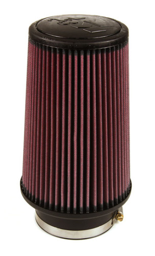 K&N RE-0870 Red Round Tapered Universal Clamp-On Air Filter