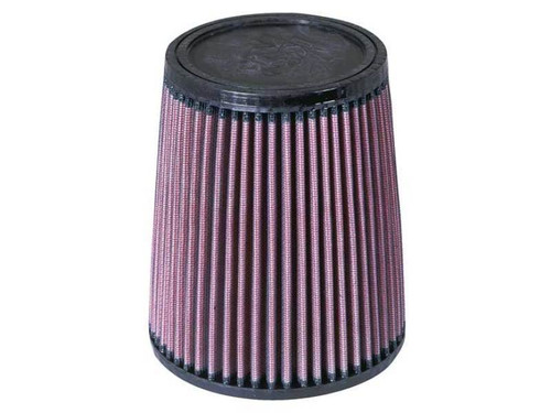 K&N RU-3610 Universal Clamp-On Air Filter - Round Tapered, Cotton Gauze, 5.875" OD x 7" H