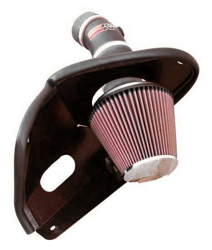 K&N 57-3049 57 Series FIPK Performance Air Intake System for 2004-2005 Pontiac Grand Prix - Red Cotton Gauze Filter, Gen II