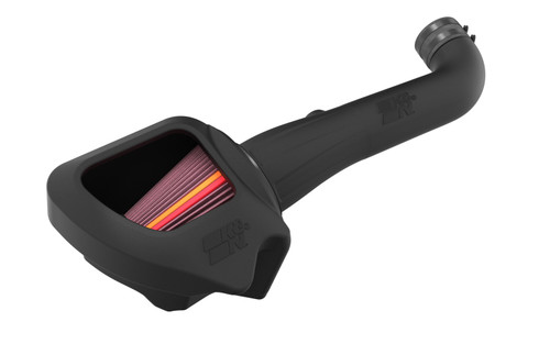 K&N 50-1566 NextGen Cold Air Intake Kit for 2012-2018 Jeep Wrangler V6 3.6L - Red Oiled Cotton Filter, HDPE Tube