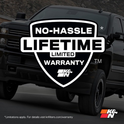 K&N High-Flow Air Filter 33-5100 for 2020-2026 Ford F-250 F-350 Super Duty - Panel Replacement Filter