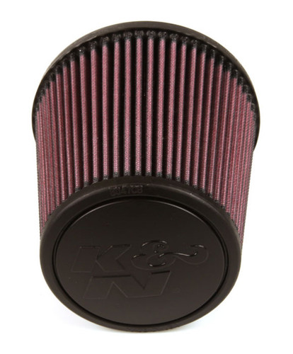 K&N RE-0930 Red Round Tapered Universal Clamp-On Air Filter