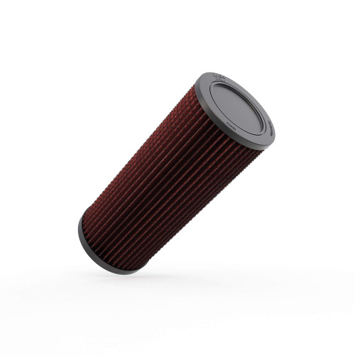 K&N E-1986 Round Replacement Air Filter for 2008-2020 Toyota Hilux - Red Cotton Gauze, Lifetime Warranty
