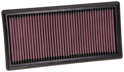 K&N High-Flow Air Filter 33-5101 for 2019-2025 Alfa Romeo Dodge Jeep 500X Compass - Panel Replacement Filter
