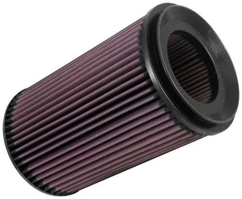 K&N E-0645 Unique Replacement Air Filter for 2014-2019 Porsche Macan - Red Cotton Gauze, Lifetime Warranty