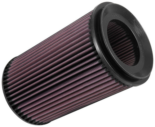 K&N E-0645 Unique Replacement Air Filter for 2014-2019 Porsche Macan - Red Cotton Gauze, Lifetime Warranty