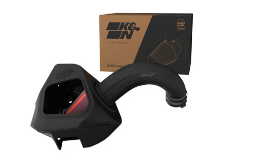 K&N 50-1578 NextGen Cold Air Intake Kit for 2019-2026 Ram 1500 V8 5.7L - Red Oiled Cotton Filter, HDPE Tube