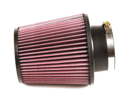K&N RE-0950 Red Round Tapered Universal Clamp-On Air Filter