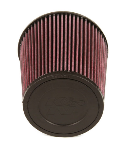 K&N RE-0950 Red Round Tapered Universal Clamp-On Air Filter