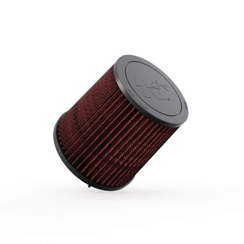 K&N E-1987 Round Replacement Air Filter for 1993-1997 Lexus Toyota LX450 Land Cruiser - Red Cotton Gauze, Lifetime Warranty